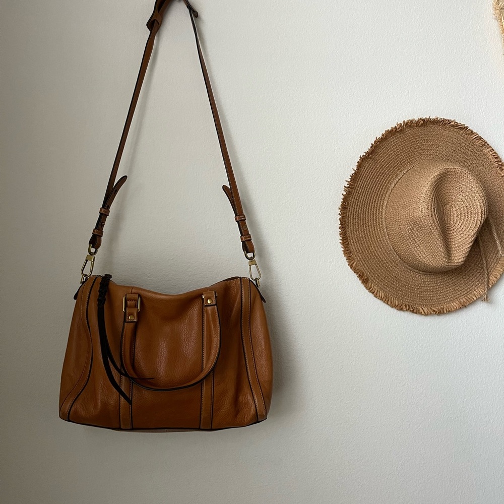 Leather Fossil Cross-body Bag